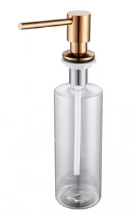 Quadron QUADRON Dozownik LILY Ultra Shine miedź połysk) F049_PCRC2 - Mydelniczki i dozowniki mydła - miniaturka - grafika 2
