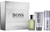 Zestawy kosmetyków męskich - Hugo Boss Boss Bottled woda toaletowa 100 ml + żel pod prysznic 150 ml + dezodorant w sprayu 150 ml - miniaturka - grafika 1