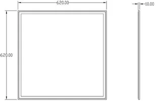 Deko-Light Oprawa rastrowa LED 100032, 3 000 - 5 500 K - Oprawy, klosze i abażury - miniaturka - grafika 2