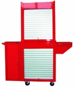 Pozostałe wyposażenie warsztatu - Fastservice Zestaw komputerowy max (szafka, nadstawka, szafka boczna, blat pod mysz) P-1-07-07 P-1-07-07 - miniaturka - grafika 1