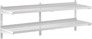 Royal Catering Półka wisząca - 180 cm - 2 blaty - RCWR-1800.4 RCWR-1800.4 - Meble gastronomiczne - miniaturka - grafika 3
