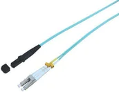 Kable miedziane - MicroConnect Patchcord światłowodowy LC/UPC MTRJ/UPC 50/125 OM3 2m FIB432002 FIB432002 - miniaturka - grafika 1
