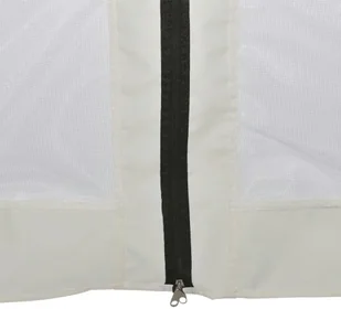 vidaXL vidaXL Namiot ogrodowy z 6 panelami bocznymi kremowy 3,6x3,1 m - Pawilony ogrodowe - miniaturka - grafika 10