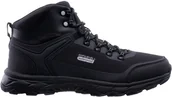 Buty sportowe męskie - Elbrus Męskie Buty trekkingowe EGLINTER MID WP 9002-BLK/SILVER - miniaturka - grafika 1