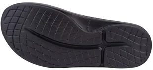 Oofos Klapki regeneracyjne OOahh Black Matte - Klapki i japonki męskie - miniaturka - grafika 3