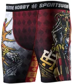 Kimona, stroje i obuwie - Extreme Hobby Spodenki Vale Tudo, KILLER CARDS 6, różnokolorowy, rozmiar 2XL - miniaturka - grafika 1