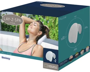 Bestway Lay-Z-Spa Poduszka do jacuzzi, 25x19,5x17,5 cm vidaXL - Akcesoria do basenów - miniaturka - grafika 4