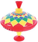 Bigjigs Toys Świszczący bączek - Zabawki interaktywne dla dzieci - miniaturka - grafika 2