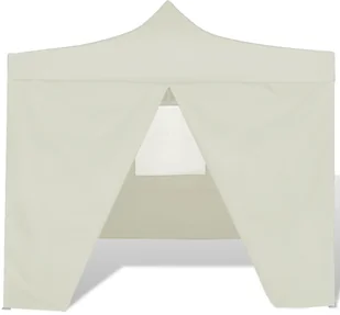 vidaXL vidaXL Namiot ogrodowy pawilon 3 x m kremowy - Pawilony ogrodowe - miniaturka - grafika 3