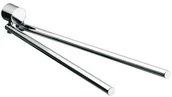 Wieszaki łazienkowe - Emco 455000146 wieszak na ręczniki Rondo 2 2-ramienna, obrotowy, 464 MM, chromowany 455000146 - miniaturka - grafika 1