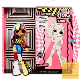 MGA L.O.L Surprise OMG Doll Lights Series AA Shapes LOL STREFADZIECIAKOW.PL 565178E7C - Lalki dla dziewczynek - miniaturka - grafika 5
