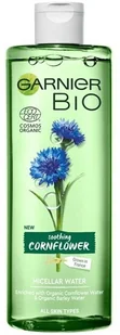 GARNIER Garnier BIO Woda micelarna do twarzy - Soothing Cornflower 400ml 0363096 - Płyny micelarne - miniaturka - grafika 4