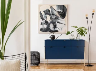 SKANDICA Komoda Polka Navy Blue - Komody - miniaturka - grafika 4