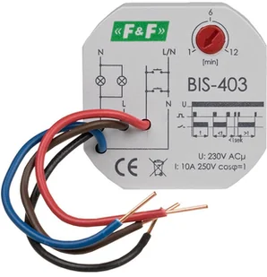 F&F PRZEKAŹNIK BISTABILNY BIS-403 - Sterowniki i przekaźniki - miniaturka - grafika 3