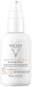 Balsamy i kremy do opalania - Vichy LOréal Capital Soleil SPF50+ UV-AGE DAILY fluid przeciw fotostarzeniu się skóry 40ml - miniaturka - grafika 1
