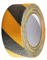 Wyposażenie miejsc publicznych - 3M Anti-Slip uniwersalny protistaśma ślizgowa, żółto-czarny, 50 mm x 20 m - miniaturka - grafika 1