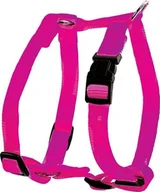 Szelki dla psów - Zolux Szelki nylon regul. 25 mm kol. fuksja Dostawa GRATIS od 99 zł + super okazje - miniaturka - grafika 1