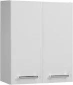 Szafki łazienkowe - Astor Szafka wisząca Lupo 50 cm biała - miniaturka - grafika 1