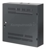 Szafy rack - Intellinet 713689 Niskoprofilowa szafa wisząca rack 19" 4U+2U 540x550 czarna 713689 - miniaturka - grafika 1