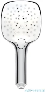 Oltens Driva EasyClick S) słuchawka prysznicowa chrom/biały 37102110 - Słuchawki prysznicowe - miniaturka - grafika 2