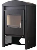 Wkłady kominkowe - HS Flamingo kominek STAVANGER Black - miniaturka - grafika 1