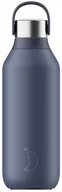 Butelki termiczne - Chilly's Chillys Chillys Series 2 Butelka termiczna | 500ml | Niebieski - miniaturka - grafika 1