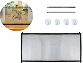 Balustrady i akcesoria - Bramka Zabezpieczająca Przegroda Psa Kota Drzwi - miniaturka - grafika 1