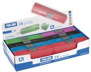 Milan Temperówka gumka do ścierania Stick - Gumki biurowe - miniaturka - grafika 2