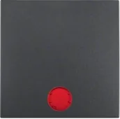 Inne akcesoria elektryczne - Berker Kwadrat/B3/B7 antracyt klawisz pojedynczy podświetlany B_16211606 - miniaturka - grafika 1