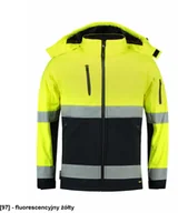 Odzież robocza - ADLER TRICORP Bi-color EN ISO 20471 Softshell T52 - Softshell kurtka unisex, 300 g/m, 100% poliester - M-4XL Bi-color EN ISO 20471 Softshell T52 - miniaturka - grafika 1