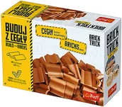 Zabawki konstrukcyjne - Trefl 61036 Buduj z cegły Zestaw uzupełniający 40 dachówek 61036 - miniaturka - grafika 1