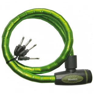 Master Lock VSA Van Spijk Zapięcie kablowe na klucz 100x1,8 cm, 8228EURDPRO 8228EURDPRO - Zabezpieczenia do roweru - miniaturka - grafika 5