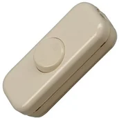 Wyłączniki światła i elektryczne - Kopp 193601084 włącznik przewodowy przelotowy, 2-pozycyjny, 250 V, 10 A, arktyczna biel - miniaturka - grafika 1