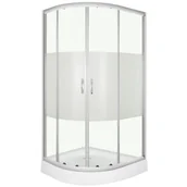 Kabiny prysznicowe - Novoterm Memphis 80x100 Lewa - miniaturka - grafika 1