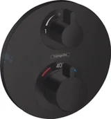 Baterie podtynkowe - Hansgrohe Ecostat bateria wannowo-prysznicowa podtynkowa czarny 15758670 - miniaturka - grafika 1