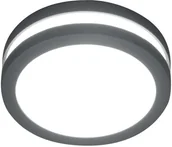 Lampy ogrodowe - Elstead Lighting Ogrodowa LAMPA ścienna ANO 1W okrągła OPRAWA zewnętrzny plafon na taras outdoor IP54 grafitowy biały ANO 1W - miniaturka - grafika 1