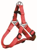 Szelki dla psów - Trixie Spinkę klasy premium uprząż dla psa, z jednym uchwytem ręcznym, czerwony 4011905204536 - miniaturka - grafika 1