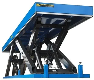 018 Podnośnik podest nożycowy udźwig 1000 kg wymiary platformy 3000x800 mm wysokość podnoszenia min/max 300-1500 mm moc 1,5kW) 01876618 76618-uniw - Stoły warsztatowe - miniaturka - grafika 3