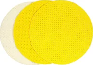 Materiały ścierne - Yato Krążek ścierny perforowany z rzepem 225mm 3szt P180 do szlifierki YT-846053 - miniaturka - grafika 1