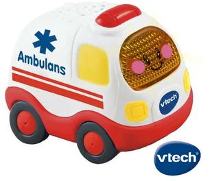 Vtech Tut Tut Autka Ambulans 60805 - Samochody i pojazdy dla dzieci - miniaturka - grafika 2