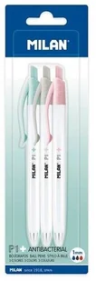 MILAN Długopis P1 Antibacterial mix 3szt MILAN - Długopisy - miniaturka - grafika 2