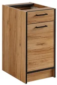 Szafki kuchenne - MEBLE OKMED Szafka kuchenna stojąca Carballo 40 cm kolor dąb warmia - miniaturka - grafika 1