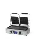 Piece, kotły i płyty grzejne gastronomiczne - Hendi Grill kontaktowy podwójny dół gładki 263808 - miniaturka - grafika 1