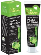 Pasty do zębów - Bio Madent BIO MADENT wybielająca pasta do zębów z węglem drzewnym z bambusa i limonką 100ml - miniaturka - grafika 1