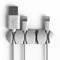 BlueLounge CableDrop multi uchwyt na 4 kable 2 szt biały ARBLLAPLCABDRM2 - Maskownice do kabli - miniaturka - grafika 15