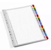 Artykuły biurowe - Acco Przekładka indeksowa A4 1-31 Mylar 10 szt 75675 - miniaturka - grafika 1