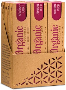 Song of India Kadzidełka SOI Organic Arabian Oudh (drewno agarowe) - 15g soi06 - Kadzidła i dodatki Song of India Kadzidełka SOI Organic Arabian Oudh (drewno agarowe) - 15g soi06 - Kadzidła i dodatki - miniaturka - grafika 2