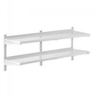 Meble gastronomiczne - Royal Catering Półka wisząca - 150 cm - 2 blaty - RCWR-1500.4 RCWR-1500.4 - miniaturka - grafika 1