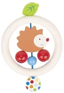 Grzechotki dla dzieci - Heimess JEŻYK drewniana grzechotka GKH 764320 - miniaturka - grafika 1