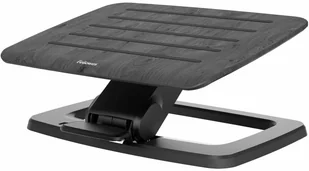 Fellowes Podnóżek profesjonalny metalowy z drewnianym wykończeniem Hana czarny, 8055201 Rabaty Porady Hurt Autoryzowana dystrybucja Szybka dostawa - Podnóżki, podpórki, podkładki - miniaturka - grafika 2